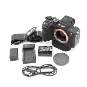 SONY(ソニー) フルサイズ ミラーレス一眼カメラ α7IV ボディ(レンズなし) ブラック ILCE-7M4