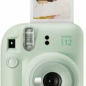 【中古】富士フイルム Instax Mini 12 インスタントカメラ - ミントグリーン