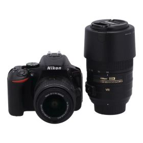 中古 デジタル一眼 ダブルズームキットNikon ニコン D5500 ダブルズームキット 2092556コンディションランク【B】（商品 No.82-0）