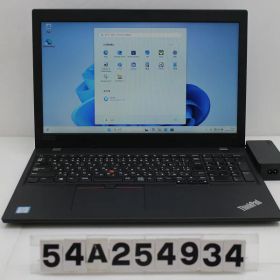 Lenovo ThinkPad L590 Core i5 8265U 1.6GHz/8GB/256GB(SSD)/15.6W/FWXGA(1366x768)/Win11 キー文字消えあり【中古】【20260205】