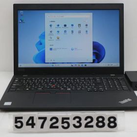 Lenovo ThinkPad L590 Core i3 8145U 2.1GHz/8GB/256GB(SSD)/15.6W/FWXGA(1366x768)/Win11【中古】【20260205】