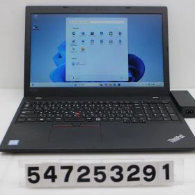 Lenovo ThinkPad L590 Core i3 8145U 2.1GHz/8GB/256GB(SSD)/15.6W/FWXGA(1366x768)/Win11【中古】【20260205】