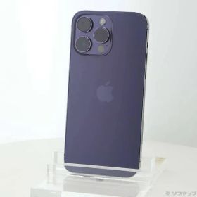 ソフマップ 〔中古品〕 iPhone14 Pro Max 256GB ディープパープル MQ9E3J／A SIMフリー【352】
