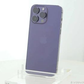 ソフマップ 〔中古品〕 iPhone14 Pro Max 512GB ディープパープル MQ9J3J／A SIMフリー【352】