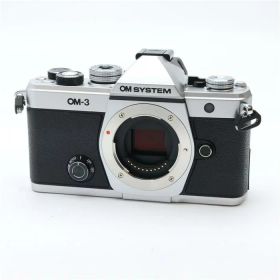 【中古】 《美品》 OM SYSTEM OM-3 ボディ シルバー [ デジタルカメラ ]