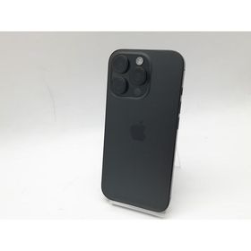 【中古】Apple 国内版 【SIMフリー】 iPhone 16 Pro 128GB ブラックチタニウム MYMV3J/A【中野】保証期間１ヶ月【ランクA】