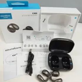 【美品】Soundcore C40i/A3331/オープンイヤー型ワイヤレスイヤホン/ダークグレー