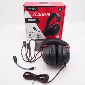 美品 HyperX ハイパーエックス Cloud III ゲーミングヘッドセット ヘッドフォン ゲーム eスポーツ HM946 (ヘッドフォン/イヤフォン)
