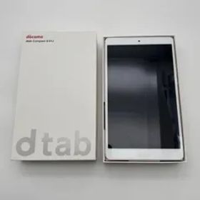 docomo ドコモ dtab Compact d-01j ゴールド タブレット ネットワーク利用制限〇判定 SIMロックあり き250603-1