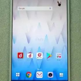 docomo dtab d-01J 8インチ SIMフリー 難あり