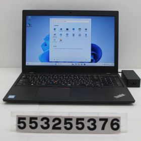 Lenovo ThinkPad L580 Core i5 8250U 1.6GHz/8GB/256GB(SSD)/15.6W/FWXGA(1366x768)/Win11 キー文字消えあり【中古】【20260109】