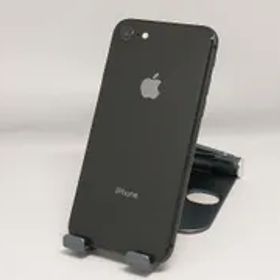 au 【SIMロックなし】MQ782J/A iPhone 8 64GB スペースグレー au