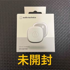 オーディオテクニカ(audio-technica)のaudio-technica ワイヤレスイヤホン ATH-SQ1TW2 WH(ヘッドフォン/イヤフォン)