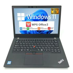 【Windows11】【パフォーマンスを追求したビジネスノート】 Lenovo ThinkPad T480 第8世代 Core i5 8250U/1.60GHz 4GB SSD240GB 64bit WPSOffice 14インチ フルHD カメラ 無線LAN 中古パソコン ノートパソコン モバイルノート PC Notebook 【中古】