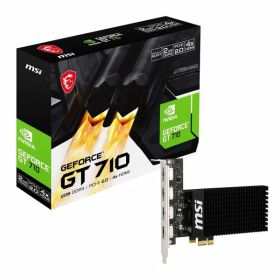 【1日はポイント2倍＆クーポン配布】MSI エムエスアイGeForce GT 710 グラフィックボード GT 710 2GD3H 4HDMI(2657746)送料無料