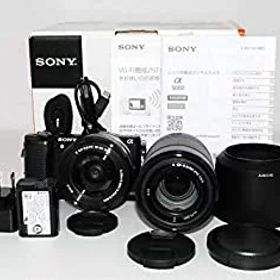 【中古】 SONY α5000 ダブルズームレンズキット (ブラック／デジタル一眼)