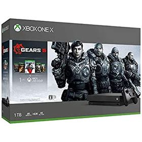 【中古-非常に良い】 Xbox One X (Gears 5 Gears of War 1 2 3 4 ダウンロード版 同梱)