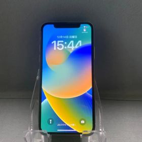 中古美品 国内版 SIMフリー iPhoneX 64GB シルバー色