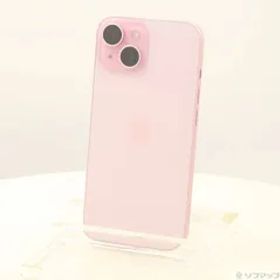 ソフマップ 〔中古品〕 iPhone15 128GB ピンク MTMJ3J／A SIMフリー【349】