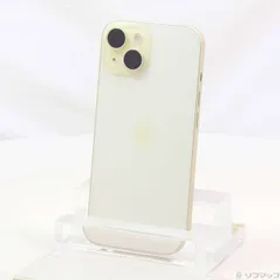 ソフマップ 〔中古品〕 iPhone15 128GB イエロー MTMK3J／A SIMフリー【377】