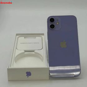 【中古】iPhone12 mini 128GB パープル MJQD3J/A SoftBank版SIMフリー
