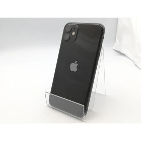 【中古】Apple SoftBank 【SIMロック解除済み】 iPhone 11 256GB ブラック MWM72J/A【ECセンター】保証期間1ヶ月【ランクC】