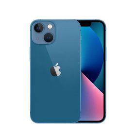 【中古】 au iPhone 13 mini 128GB ブルー SIMロック解除済 中古スマホ 中古iphone 保証付き 送料無料 白ロム 中古携帯