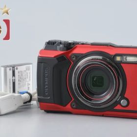 【中古】OLYMPUS オリンパス TOUGH TG-6 レッド コンパクトデジタルカメラ