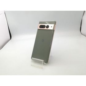 【中古】Google au 【SIMフリー】 Pixel 7 Pro ヘイゼル 12GB 128GB GFE4J【大阪堂島】保証期間１ヶ月【ランクC】