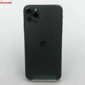 【中古】iPhone11 Pro Max 256GB ミッドナイトグリーン MWHM2ZP/A 海外版SIM