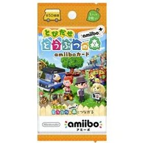 [メール便OK]【新品】【3DSH】『とびだせ どうぶつの森amiibo+』 amiiboカード[在庫品]