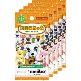 どうぶつの森amiiboカード 第2弾 (5パックセット)