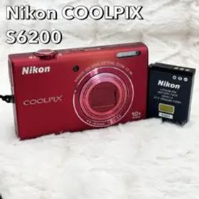 Nikon COOLPIX S6200 レッド 訳あり