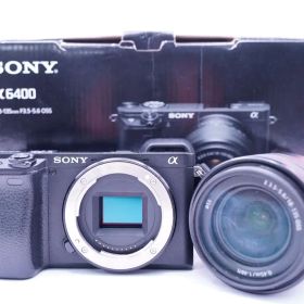 Sony α6400 ミラーレスカメラ E 18-135mm レンズ付き