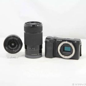 ソフマップ 〔中古品〕 α6400 ILCE-6400Y ダブルズームレンズキット ブラック【258】
