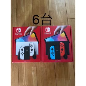 ニンテンドースイッチ(Nintendo Switch)の任天堂スイッチ有機EL6台(家庭用ゲーム機本体)