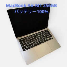 MacBook Air M1チップ 256GB 電池容量 100%