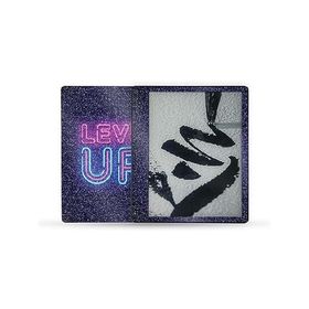 MightySkins Glossy Glitter Skin Compatible with Kindle Scribe (2022) Full Wrap - Level Up | Protective High-Gloss Glitter Finish | Easy to_並行輸入