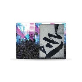 MightySkins Glossy Glitter Skin Compatible with Kindle Scribe (2022) Full Wrap - Dj Festival | Protective High-Gloss Glitter Finish | Easy_並行輸入