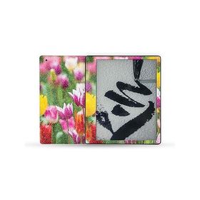 MightySkins Glossy Glitter Skin Compatible with Kindle Scribe (2022) Full Wrap - Field of Tulips | Protective High-Gloss Glitter Finish | _並行輸入