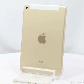 【中古】Apple(アップル) iPad mini 4 64GB ゴールド MK752J／A SIMフリー 【349-ud】