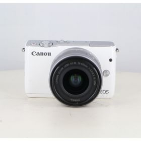 キヤノン(Canon)の【中古】(キヤノン) Canon EOS M10+EF-M15-45 レンズキット ホワイト(コンパクトデジタルカメラ)