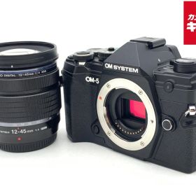 【中古】 【良品】 OM SYSTEM OM-5 12-45mm PRO レンズキット ブラック