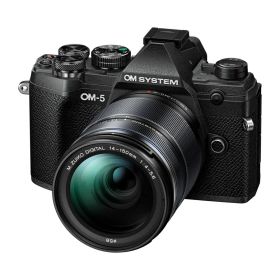 オーエムシステム (OM SYSTEM) ミラーレス一眼 OM-5 14-150mmレンズキット ブラック