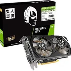 【中古】玄人志向 NVIDIA GeForce GTX 1660Ti 搭載 グラフィックボード 6GB デュアルファンモデル GF-GTX1660Ti-E6GB/DF