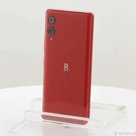 【中古】楽天 Rakuten Hand 5G 128GB クリムゾンレッド P780 楽天 SIMフリー 【198-ud】