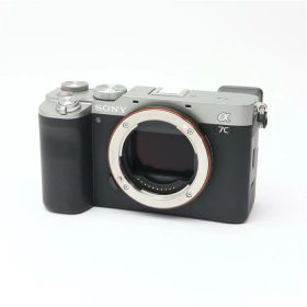 【中古】 《並品》 SONY α7C ボディ ILCE-7C シルバー 【背面液晶モニターユニットストロボシュー部構成カードスロット部蓋構成部品交換/イメージセンサークリーニング/各部点検済】 [ デジタルカメラ ]