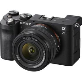 ソニー フルサイズミラーレス一眼カメラ「α7C」ズームレンズキット（ブラック） ILCE-7CL-B SONY