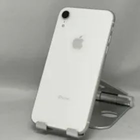au 【SIMロックなし】MT032J/A iPhone XR 64GB ホワイト au
