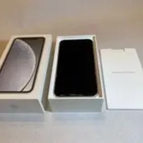 ホワイトiPhoneXR 液晶ヒビジャンク